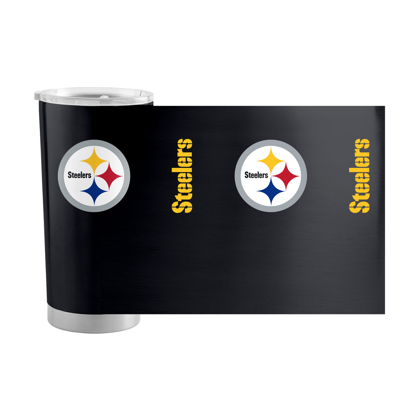 Pittsburgh Steelers 20oz Gameday Stainless Steel Tumbler - Logo Brands