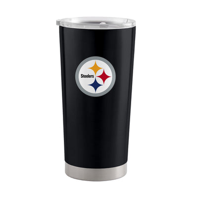 Pittsburgh Steelers Letterman 20oz Stainless Tumbler