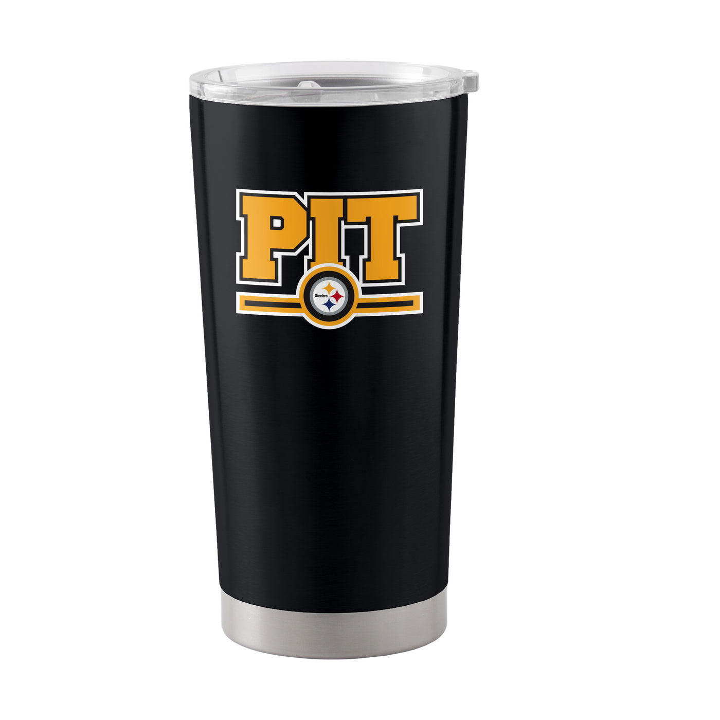 Pittsburgh Steelers Letterman 20oz Stainless Tumbler