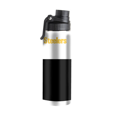 Pittsburgh Steelers Colorblock 21oz Twist Top Bottle