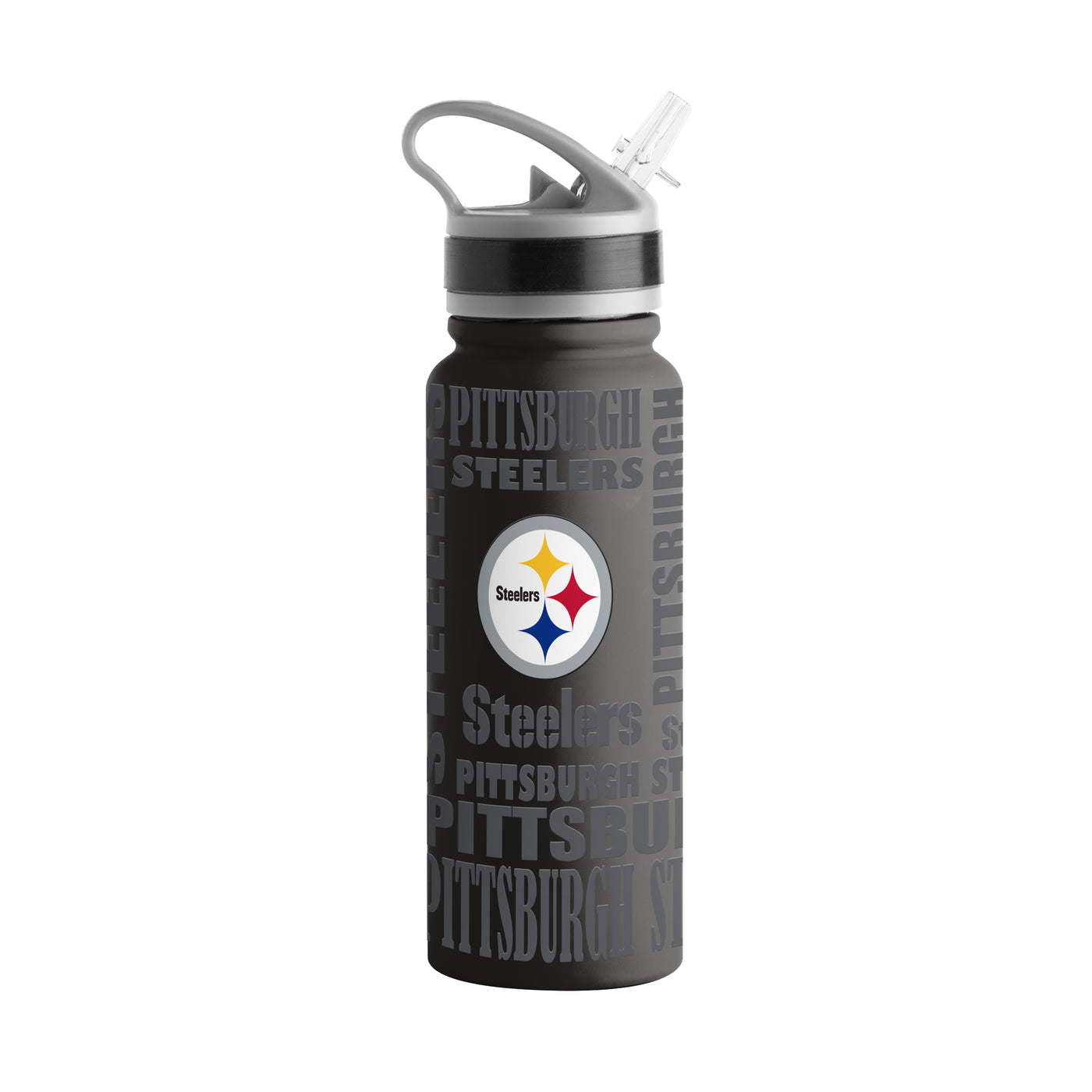 Pittsburgh Steelers 25oz Replay SingleWall FlipTop Bottle