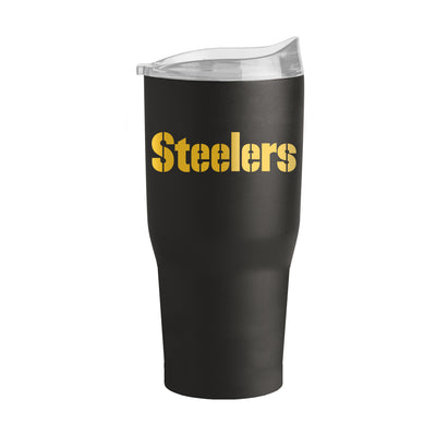 Pittsburgh Steelers 30oz Flipside Powder Coat Tumbler - Logo Brands