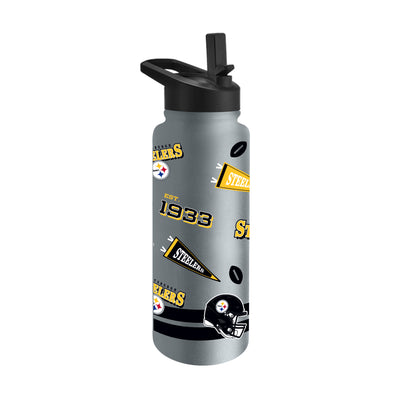 Pittsburgh Steelers 34oz TJX Native Quencher Bottle