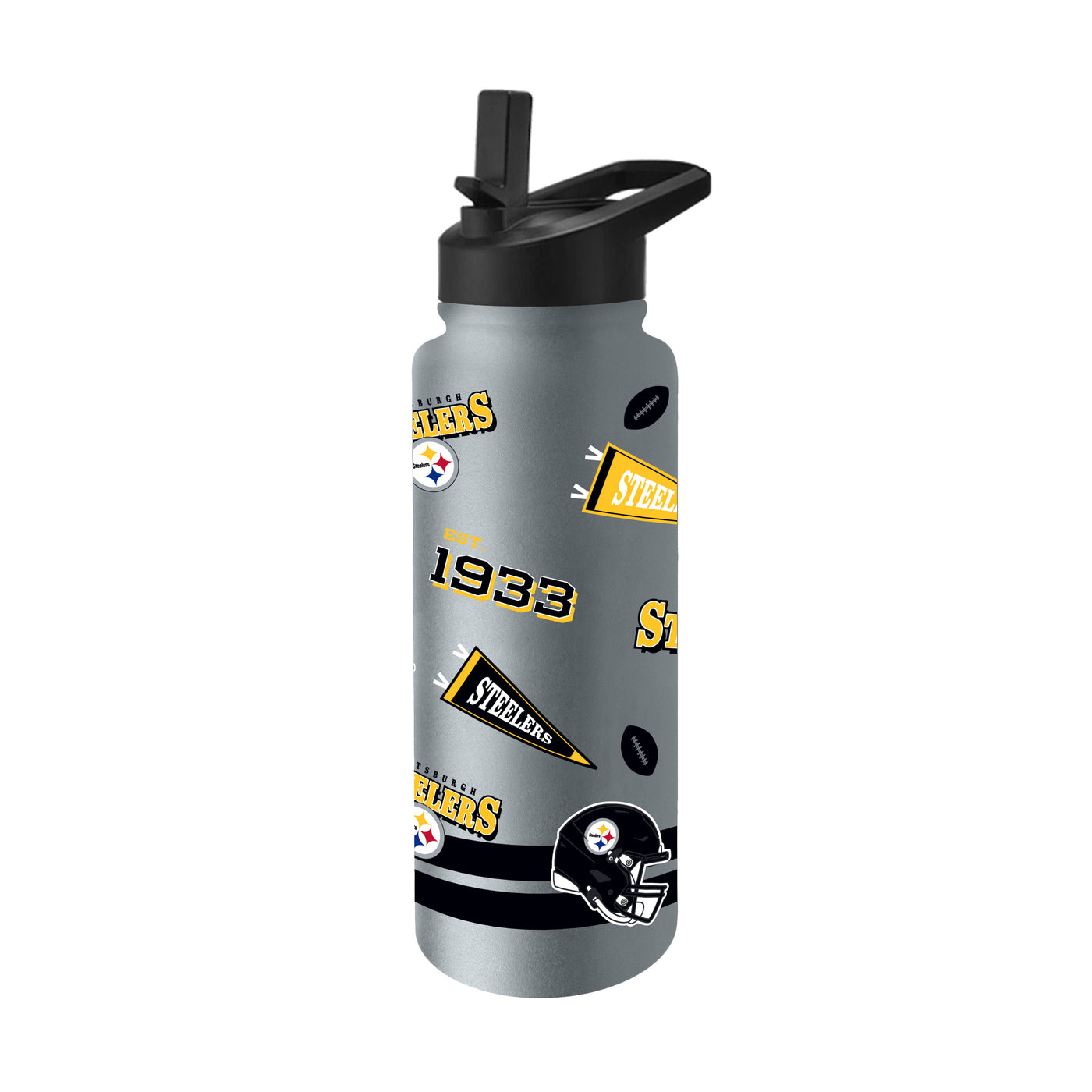 Pittsburgh Steelers 34oz TJX Native Quencher Bottle