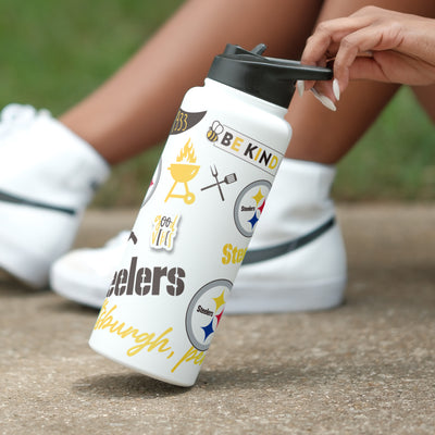 Pittsburgh Steelers 34oz Native Quencher Bottle