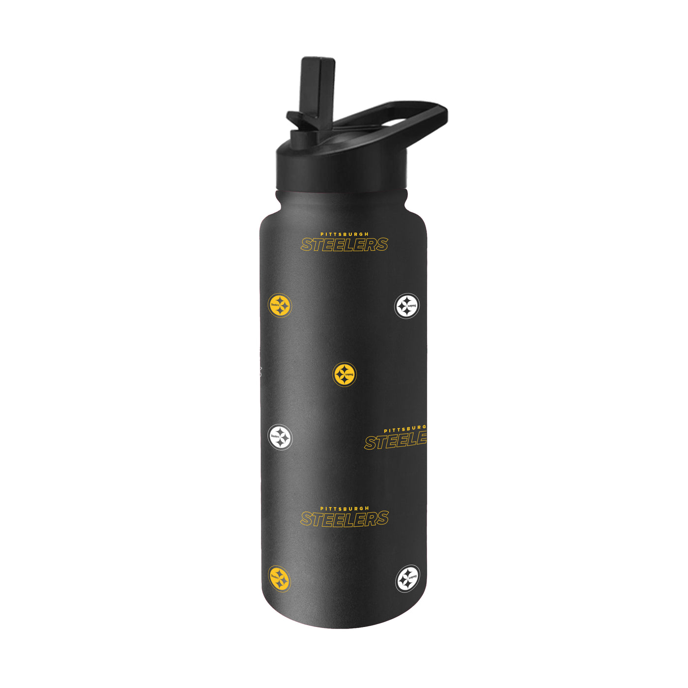 Pittsburgh Steelers 34oz Step And Repeat Quencher Bottle