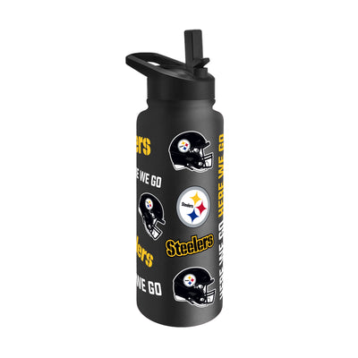 Pittsburgh Steelers 34oz Native Quencher Bottle