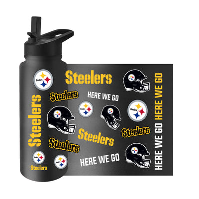 Pittsburgh Steelers 34oz Native Quencher Bottle