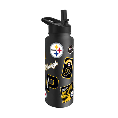 Pittsburgh Steelers 34oz Dreamweave Quencher Bottle