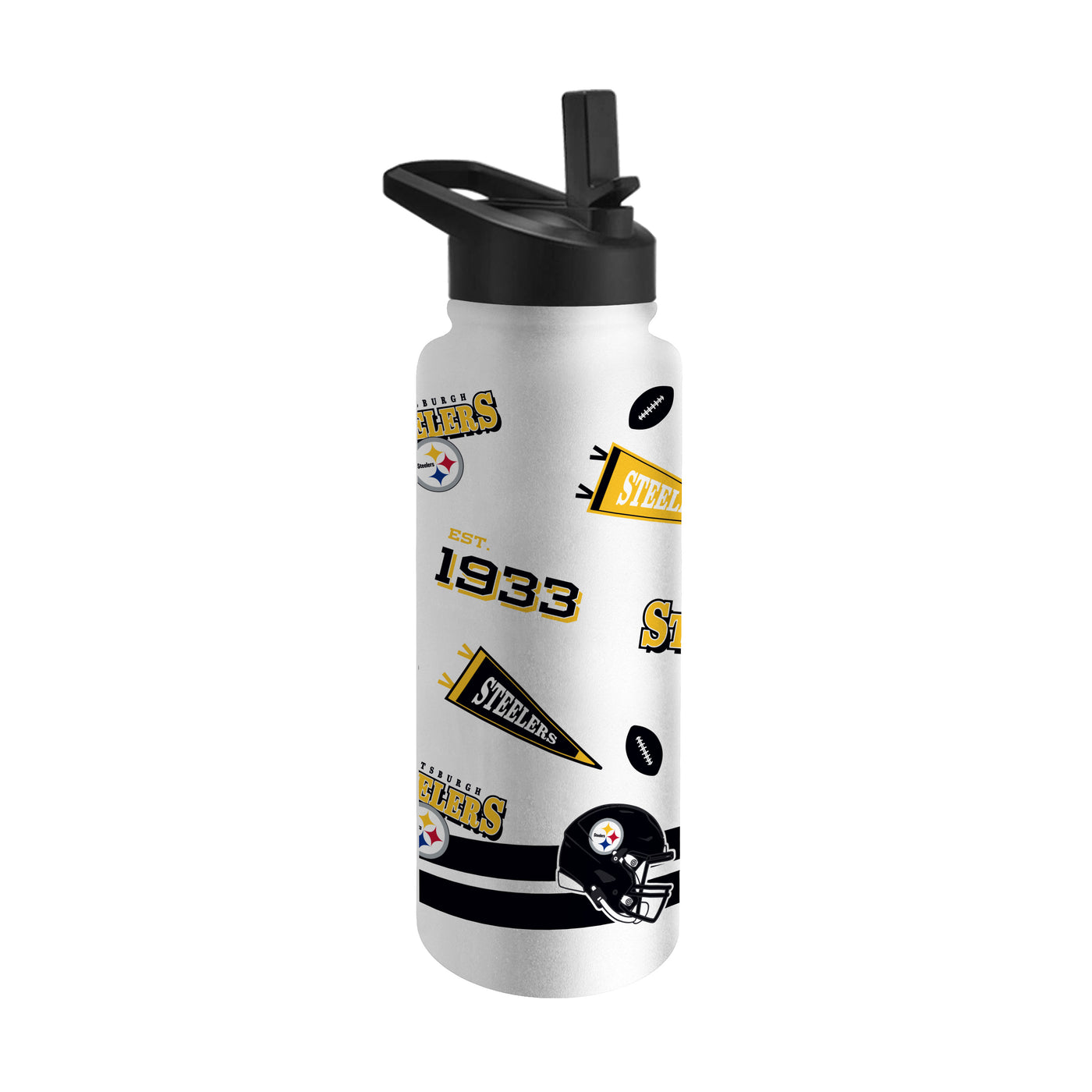 Pittsburgh Steelers 34oz TJX Native Quencher Bottle