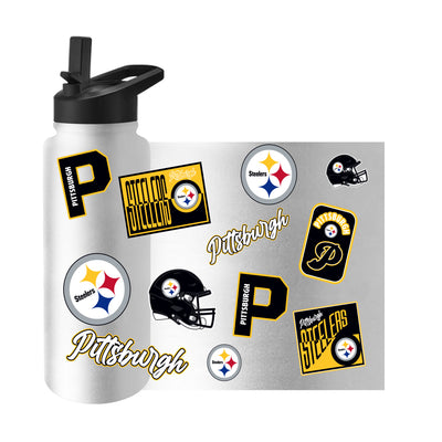 Pittsburgh Steelers Dreamweave 34oz Quencher Bottle