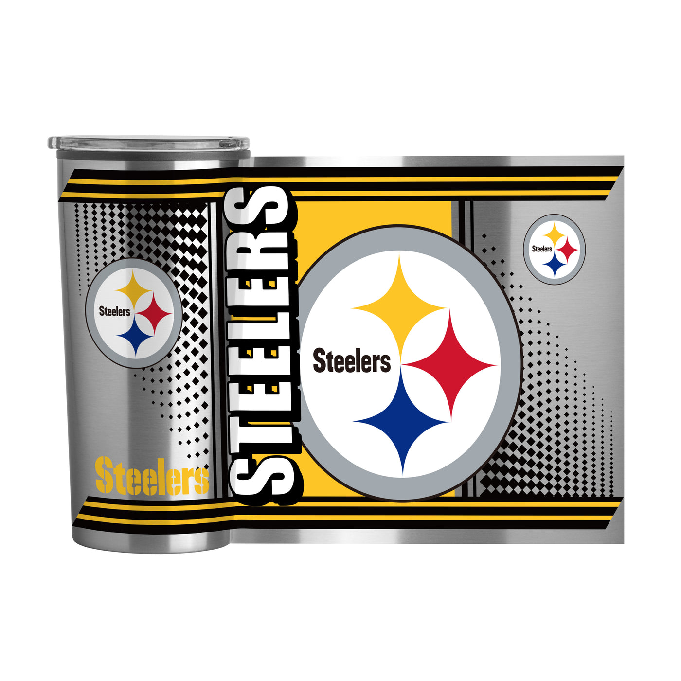 Pittsburgh Steelers 20oz Hero Fusion Tumbler