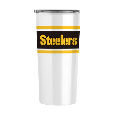 Pittsburgh Steelers 20oz Stripe Fusion Tumbler