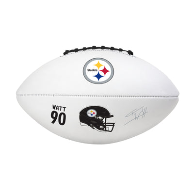 Pittsburgh Steelers TJ Watt Full Size Autograph Football