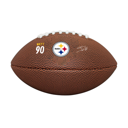 Pittsburgh Steelers Mini TJ Watt Size Composite Football