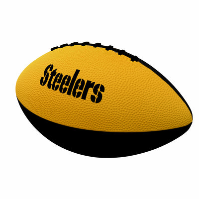 Pittsburgh Steelers TJ Watt Mini Size Rubber Football