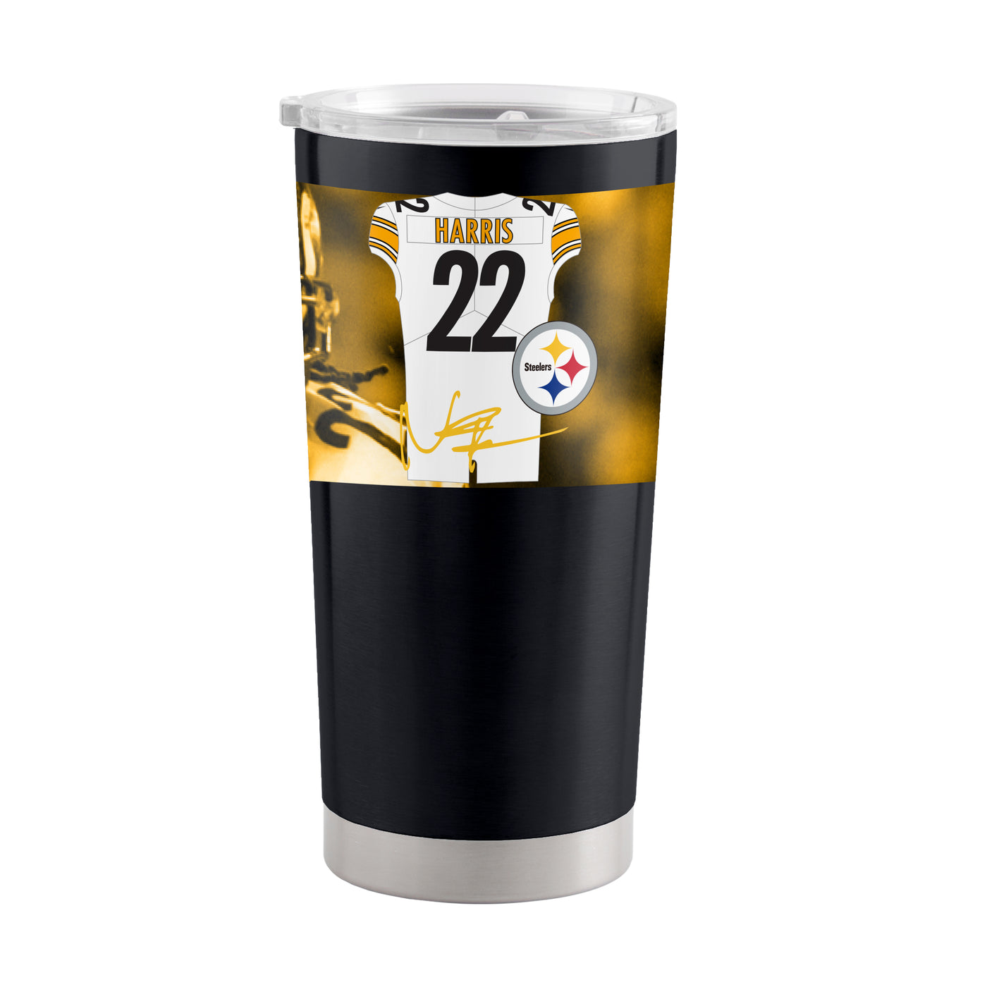 Pittsburgh Steelers 20oz Najee Harris Stainless Tumbler