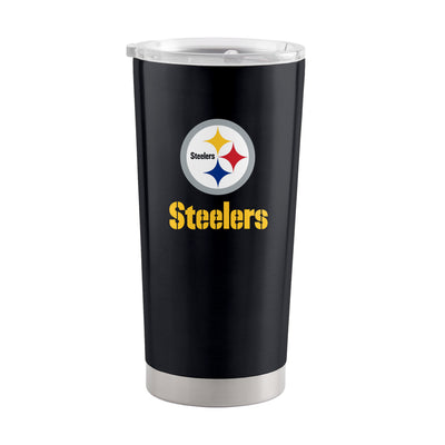 Pittsburgh Steelers TJ Watt 20oz Stainless Steel Tumbler - Logo Brands