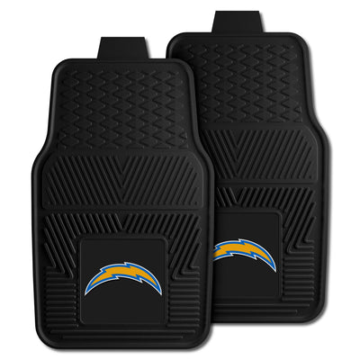 NFL - Los Angeles Chargers 2-pc Vinyl Car Mat Set