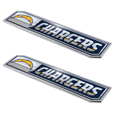NFL - Los Angeles Chargers Embossed Truck Emblem 2-pk