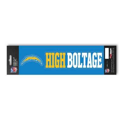 NFL - Los Angeles Chargers Team Slogan Decal