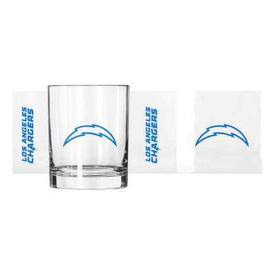 Los Angeles Chargers 14oz Gameday Rocks Glass