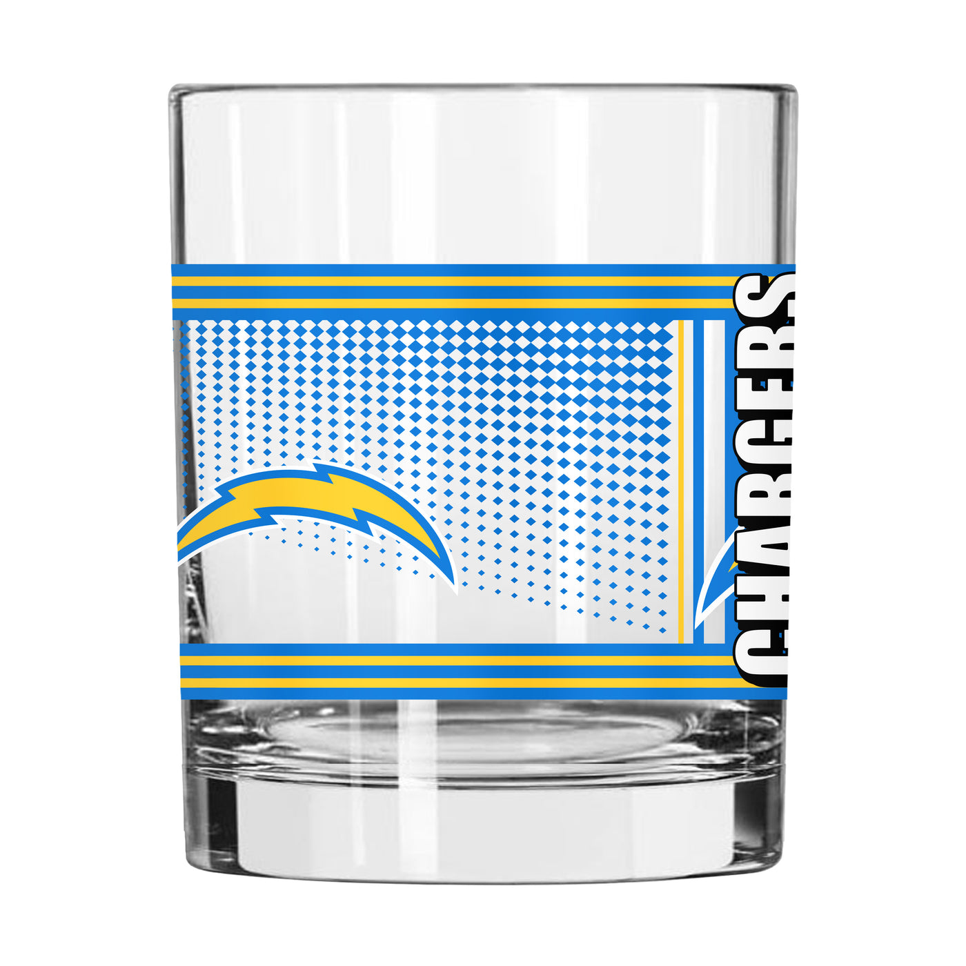 LA Chargers 14oz Hero Rocks Glass