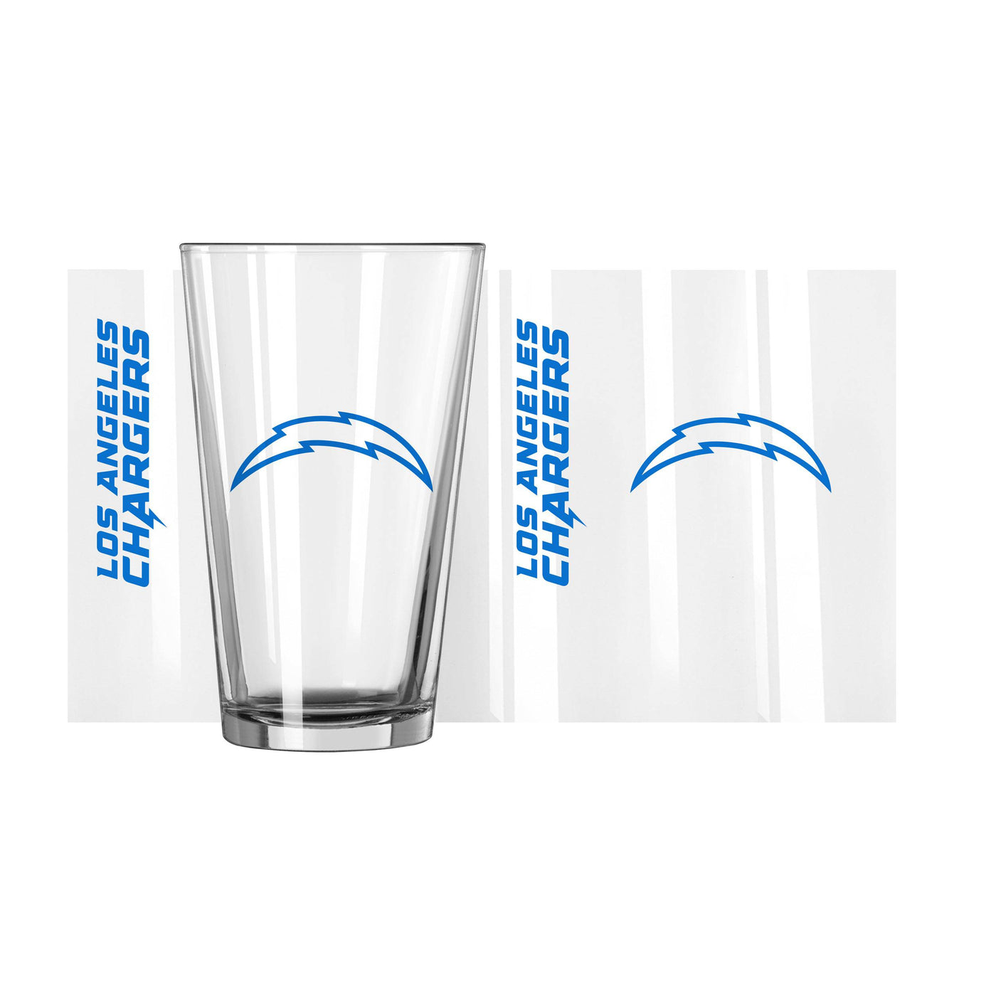 Los Angeles Chargers 16oz Gameday Pint Glass - Logo Brands