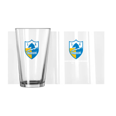 Los Angeles Chargers 16oz Retro Pint Glass