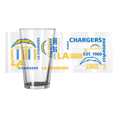 Los Angeles Chargers 16oz Spirit Pint Glass