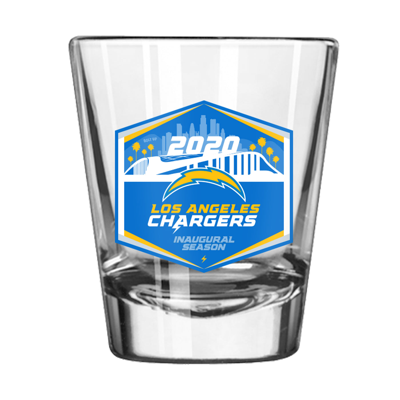 Los Angeles Chargers 2oz Inaugural Shot Glass