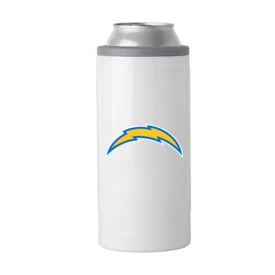 LA Chargers Letterman 12 oz Slim Can Coolie