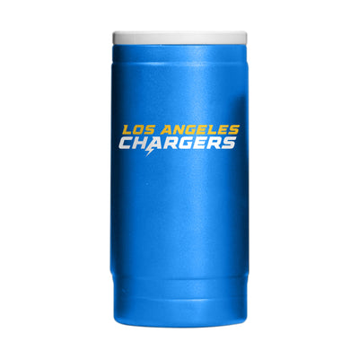 Los Angeles Chargers Flipside Powder Coat Slim Can Coolie - Logo Brands