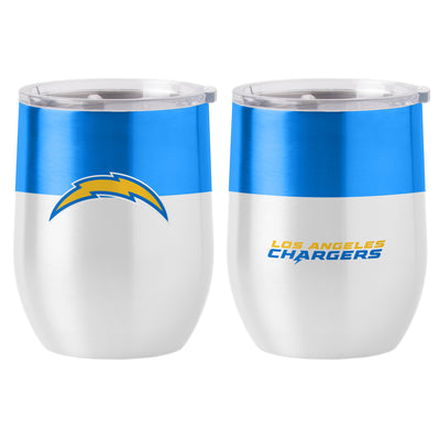 Los Angeles Chargers 16oz Colorblock Stainless Curved Beverage - Logo Brands