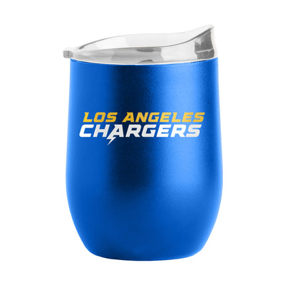 Los Angeles Chargers 16oz Flipside Powder Coat Curved Beverage - Logo Brands