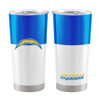 Los Angeles Chargers Colorblock 20oz Stainless Tumbler - Logo Brands