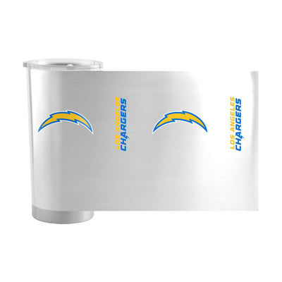 Los Angeles Chargers White 20oz Gameday Stainless Tumbler