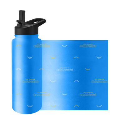 LA Chargers 34oz Step And Repeat Quencher Bottle