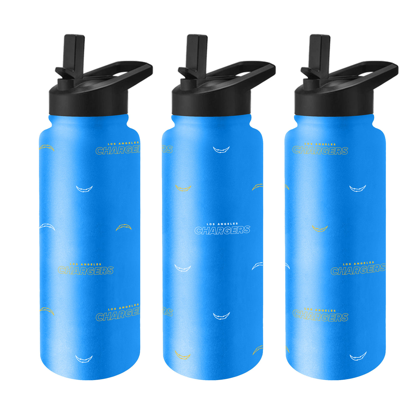 LA Chargers 34oz Step And Repeat Quencher Bottle