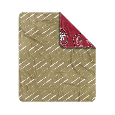San Francisco 49ers Dream Weave Throw 50x60
