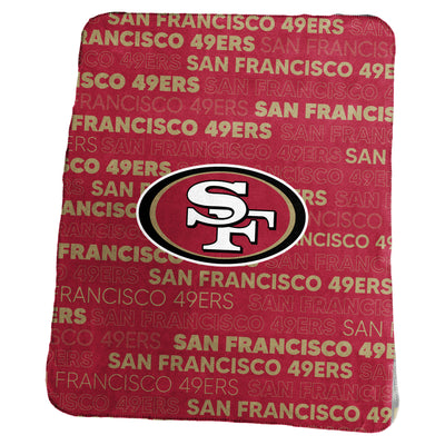 San Francisco 49ers Classic Throw - Logo Brands