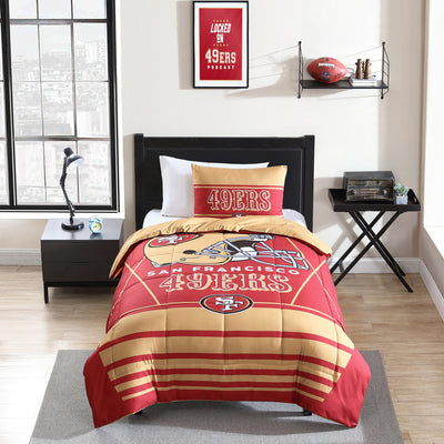 San Francisco 49ers Crosser Comforter Set Twin