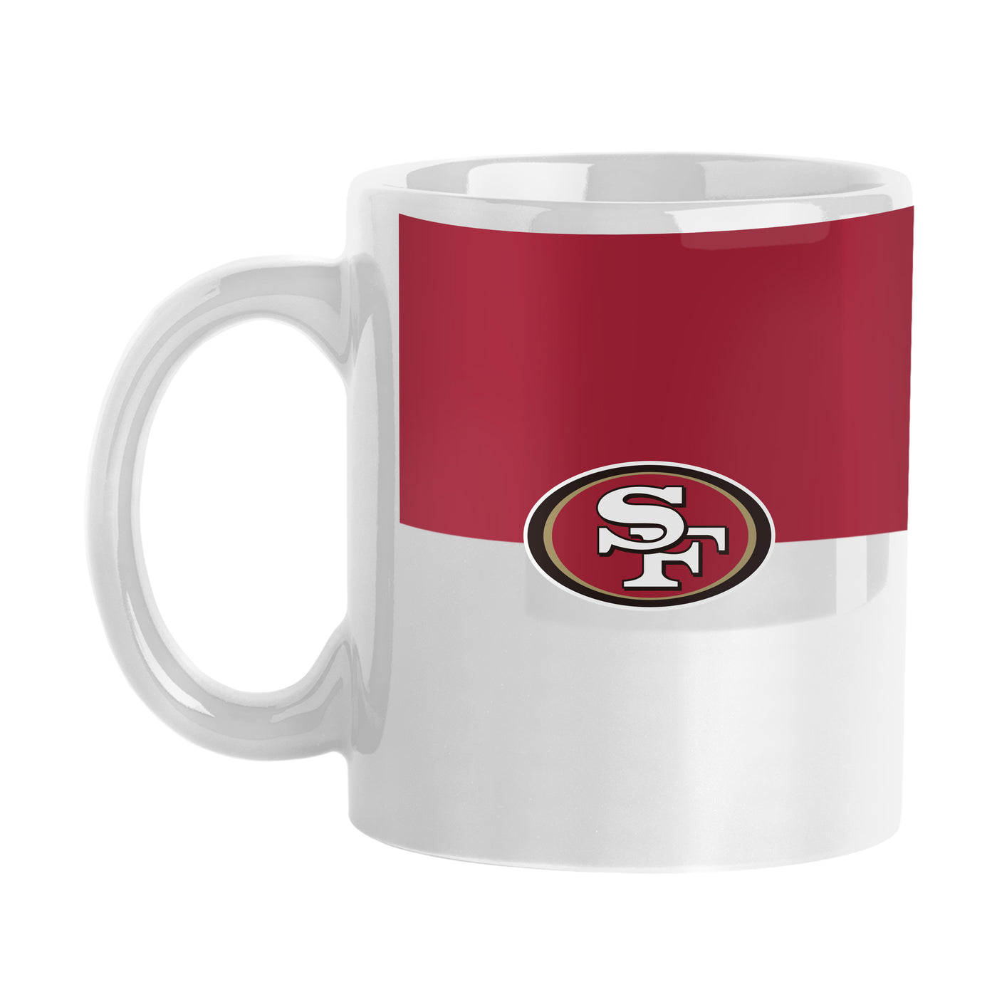 San Francisco 49ers 11oz Colorblock Sublimated Mug