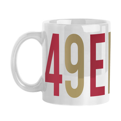 San Francisco 49ers 11oz Overtime Sublimated Mug