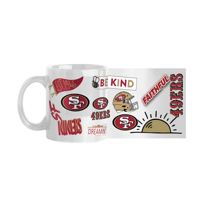 San Francisco 49ers 11oz Native Sublimated Mug