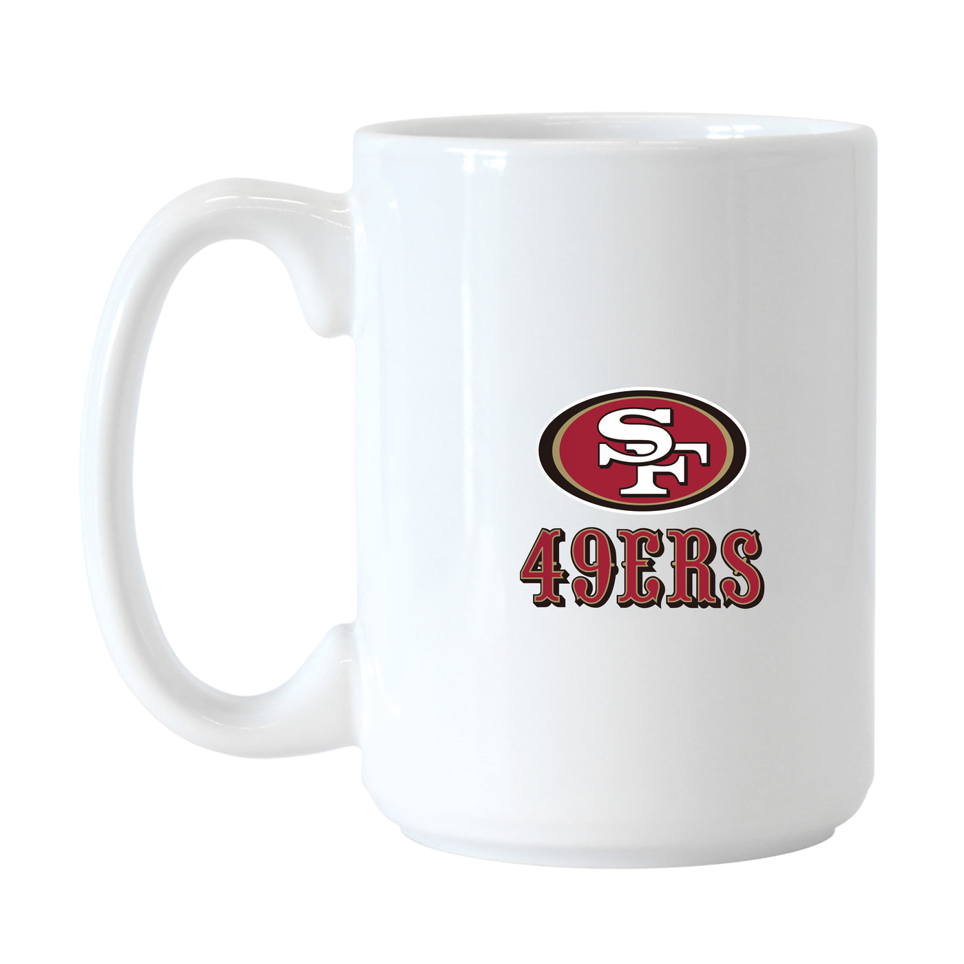 San Francisco 49ers 15oz Letterman Sublimated Mug
