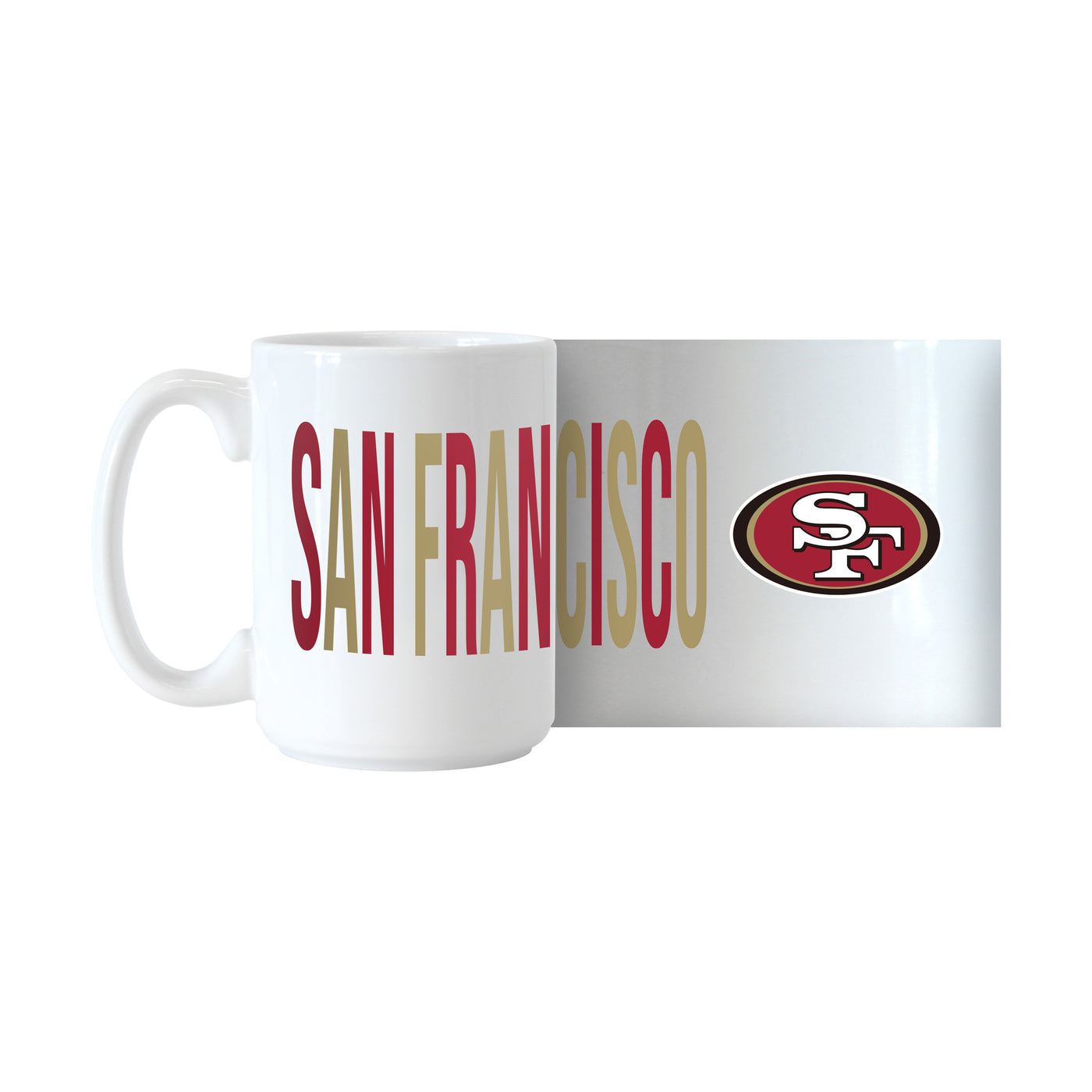 San Francisco 49ers 15oz Overtime Sublimated Mug