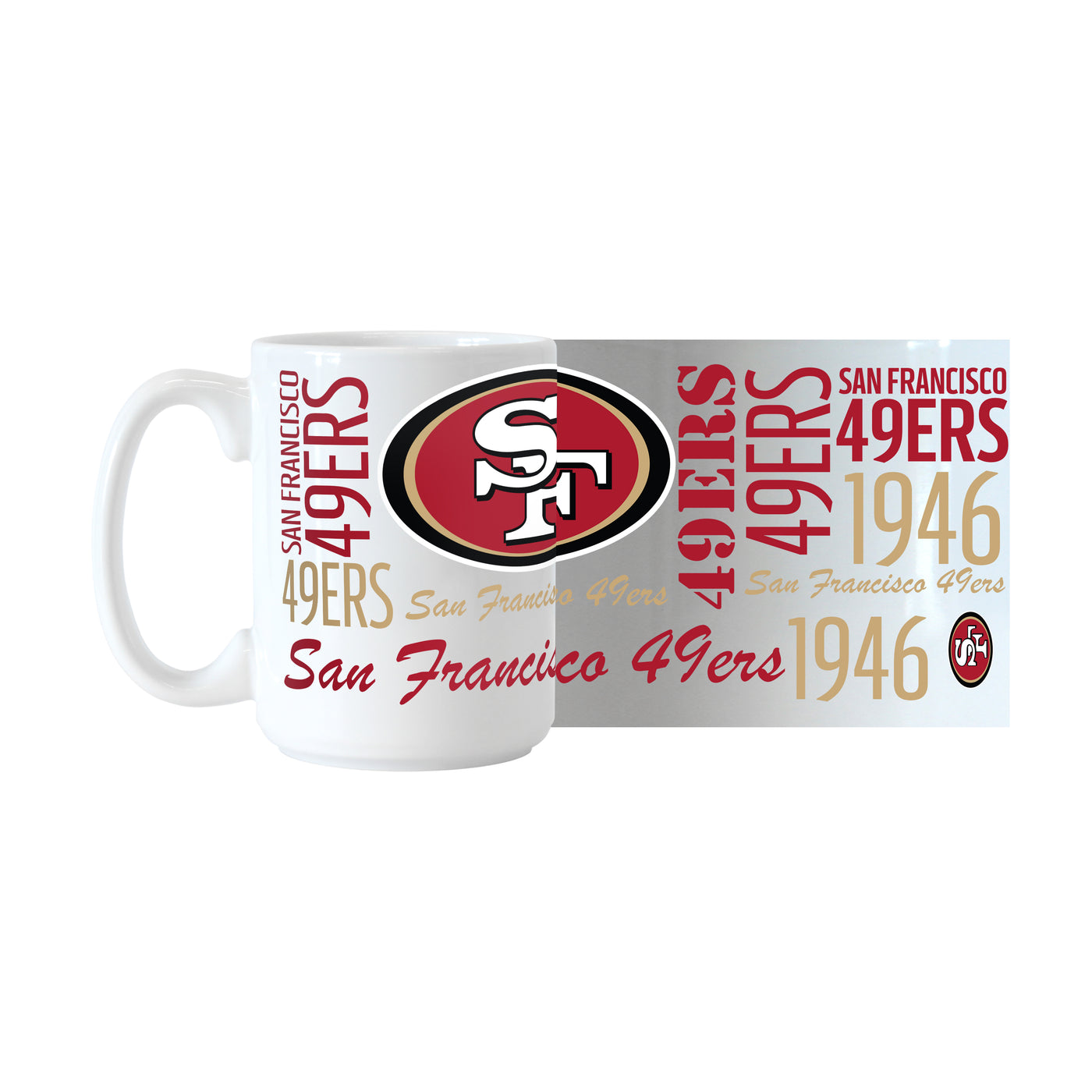 San Francisco 49ers 15oz Spirit Sublimated Mug