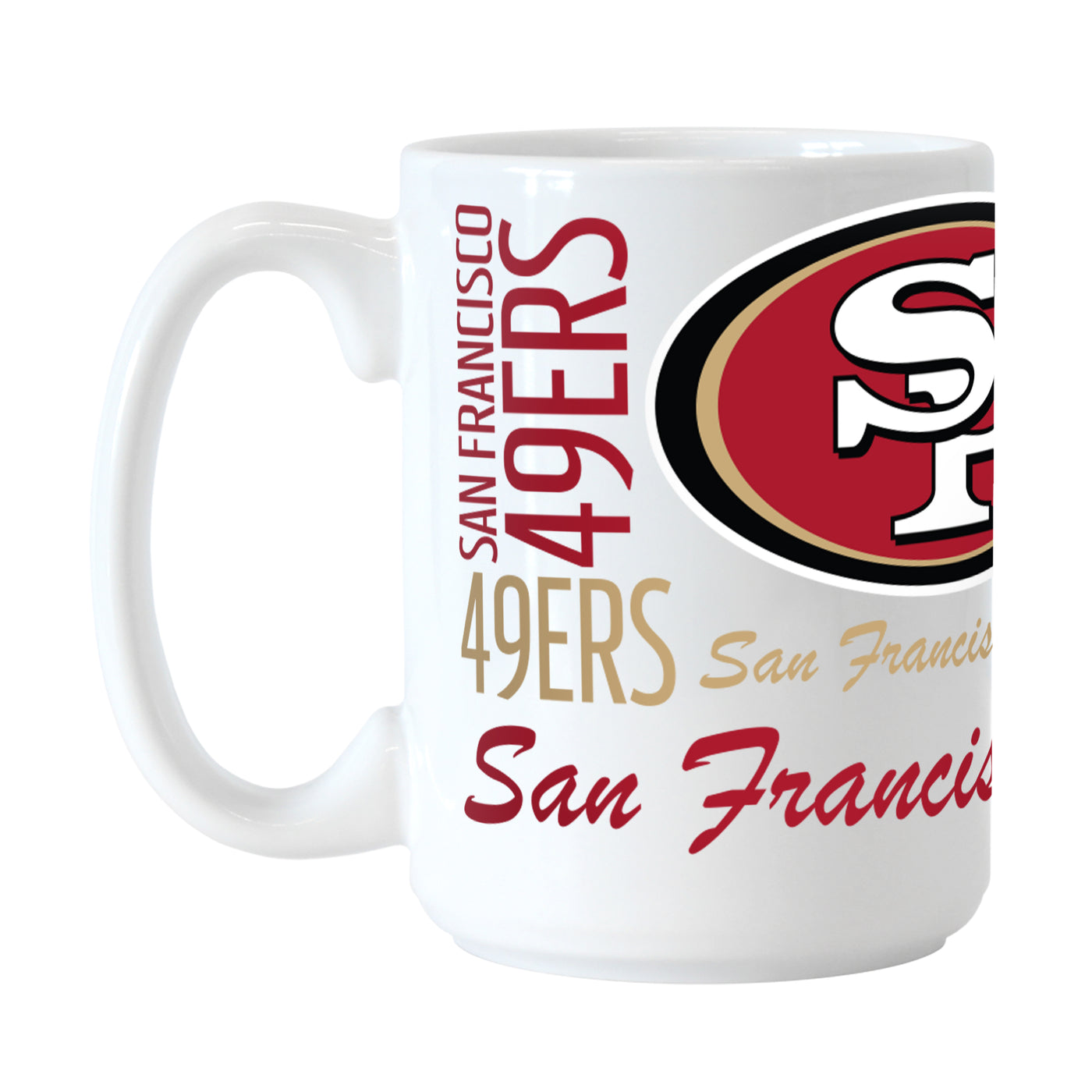 San Francisco 49ers 15oz Spirit Sublimated Mug