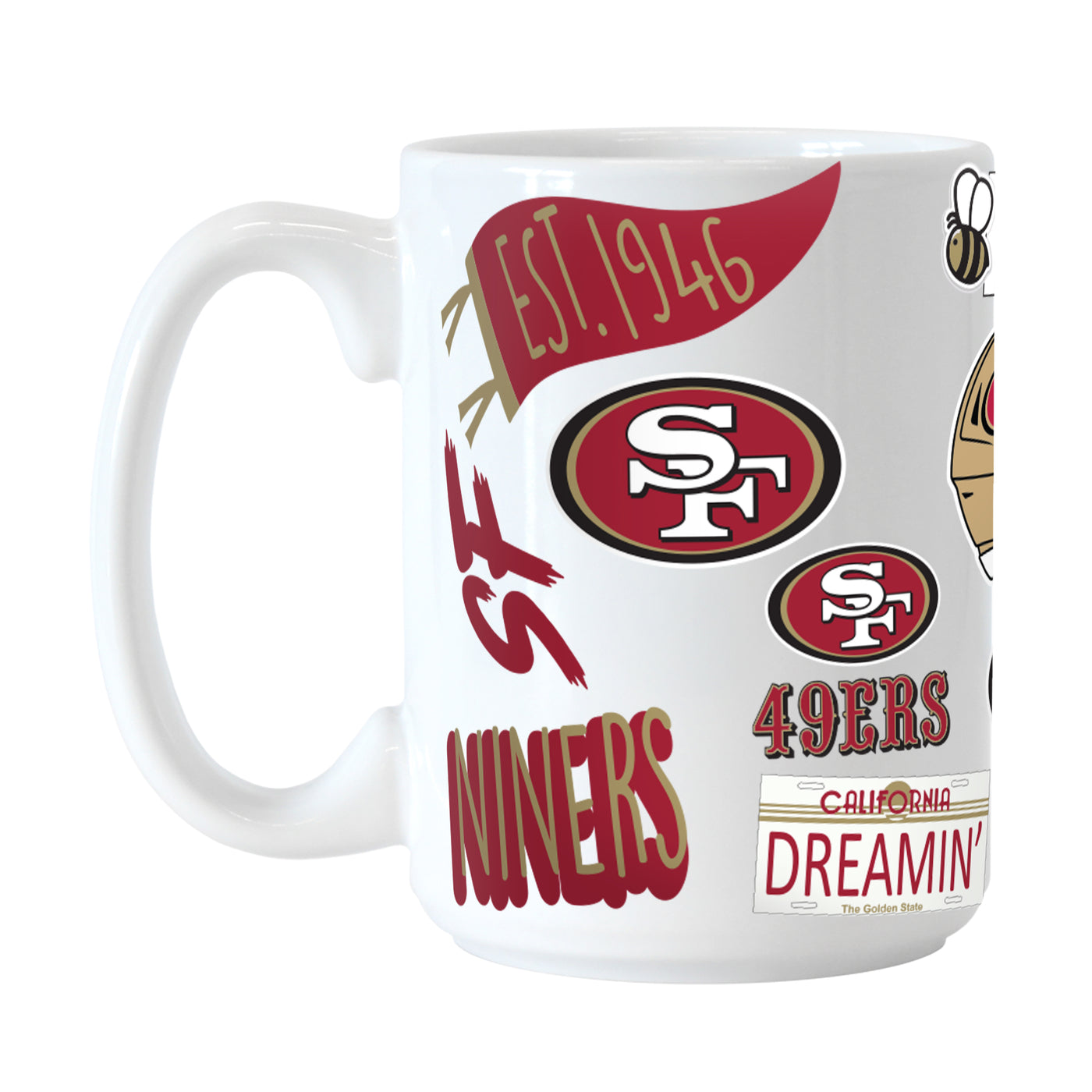 San Francisco 49ers 15oz Native Sublimated Mug